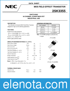 NEC 2SK3355 datasheet