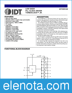 IDT 59910A datasheet