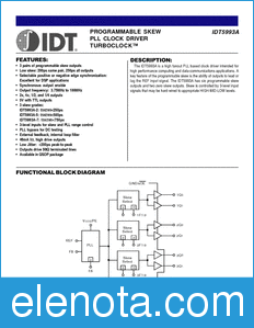 IDT 5993A datasheet