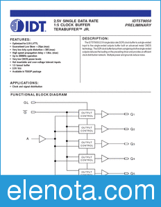 IDT 5T9050 datasheet