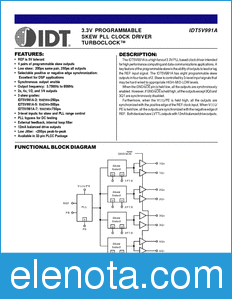IDT 5V991A datasheet
