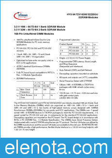 Infineon 64V16300GU-7 datasheet