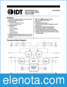 IDT 70V06 datasheet