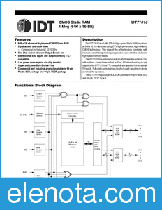 IDT 71016 datasheet