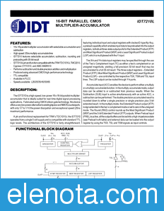 IDT 7210 datasheet