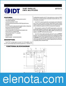 IDT 7217 datasheet