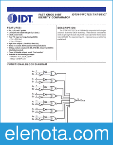 IDT 74FCT521T datasheet