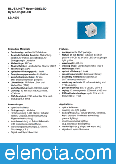 Infineon A676-J2K2-1 datasheet