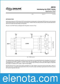 Zarlink Semiconductor AB16 datasheet