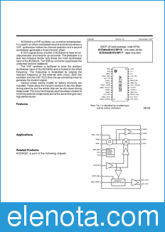 Zarlink Semiconductor ACE9020 datasheet