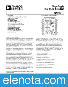 Analog Devices AD1866 datasheet