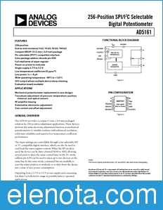 Analog Devices AD5161 datasheet