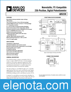 Analog Devices AD5259 datasheet