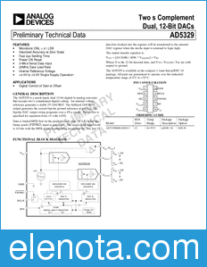 Analog Devices AD5329 datasheet