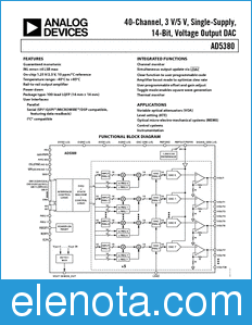 Analog Devices AD5380 datasheet