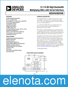 Analog Devices AD5444 datasheet