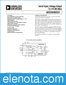 Analog Devices AD5530 datasheet