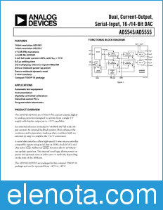 Analog Devices AD5545 datasheet