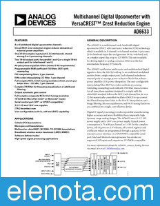 Analog Devices AD6633 datasheet