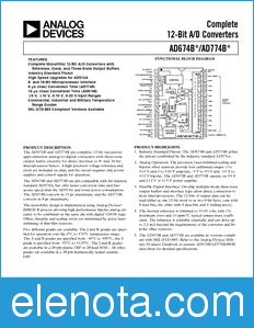 Analog Devices AD674B datasheet