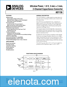 Analog Devices AD7156 datasheet