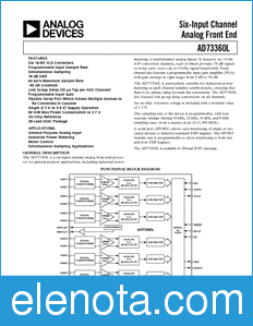 Analog Devices AD73360L datasheet