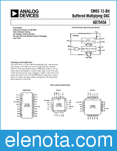 Analog Devices AD7545A datasheet