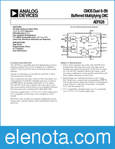 Analog Devices AD7628 datasheet
