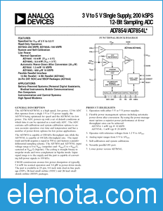 Analog Devices AD7854L datasheet