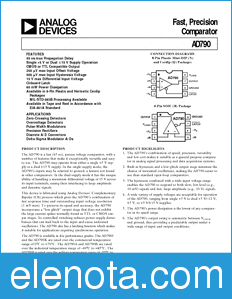 Analog Devices AD790 datasheet