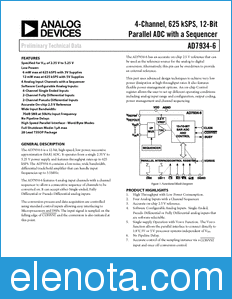 Analog Devices AD7934-6 datasheet