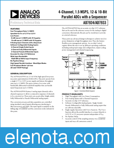 Analog Devices AD7934 datasheet