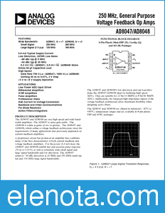 Analog Devices AD8048 datasheet
