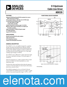 Analog Devices AD8328 datasheet