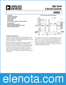 Analog Devices AD9000 datasheet
