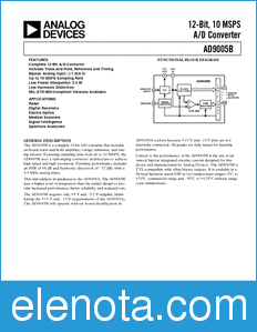Analog Devices AD9003 datasheet