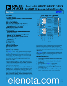 Analog Devices AD9253-105 datasheet