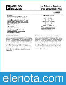 Analog Devices AD9617 datasheet
