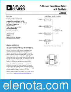 Analog Devices AD9662 datasheet