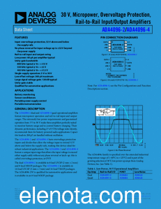 Analog Devices ADA4096-2 datasheet