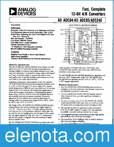 Analog Devices ADADC84 datasheet