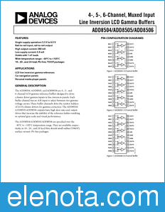Analog Devices ADD8504 datasheet