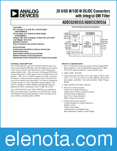 Analog Devices ADDC02803 datasheet