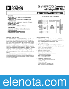 Analog Devices ADDC02812 datasheet