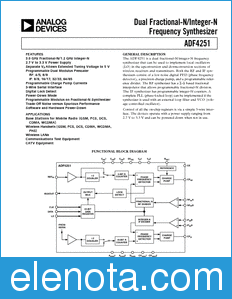 Analog Devices ADF4251 datasheet