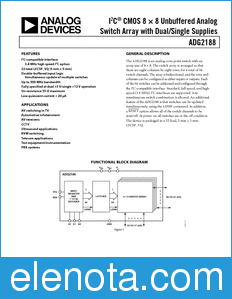 Analog Devices ADG2188 datasheet