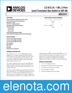 Analog Devices ADG3241 datasheet