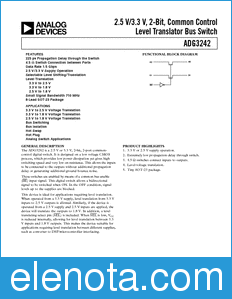 Analog Devices ADG3242 datasheet