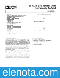 Analog Devices ADG3243 datasheet