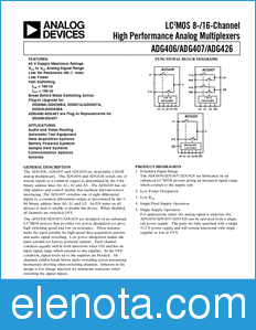 Analog Devices ADG426 datasheet